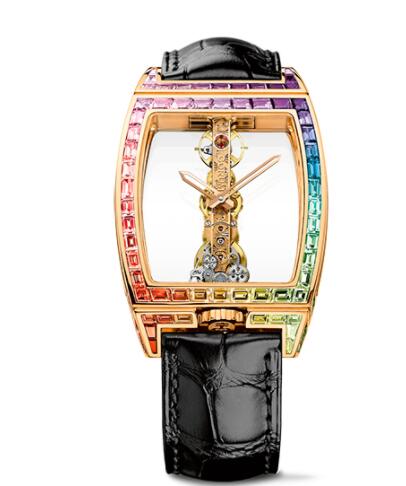 Review Replica Corum Golden Bridge Classic Rose Gold Baguette Watch B113/02957 - 113.310.85/0F01 0000R